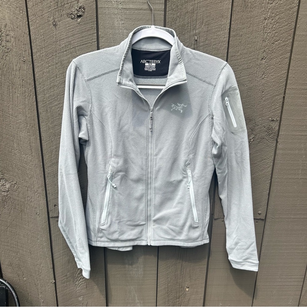 Gray Full-Zip Arc’teryx Jacket
